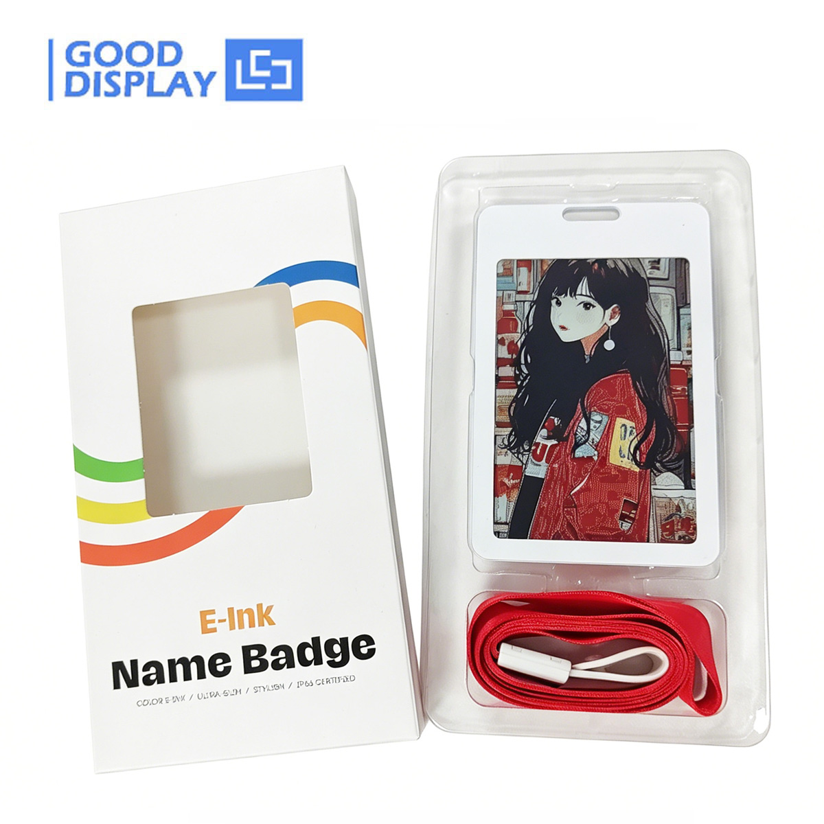 Display Epaper 2.9 - Colorful E‑Ink Smart Badge 2.9