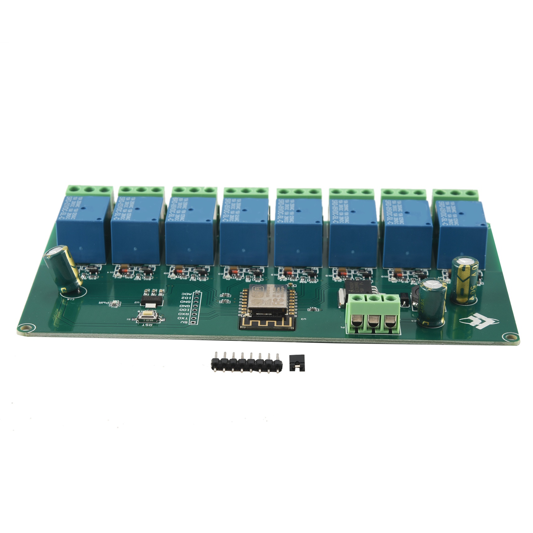 (ABDH) ESP8266 WIFI 8 Channel  - đánh giá và giá Relay 8 Channel Board