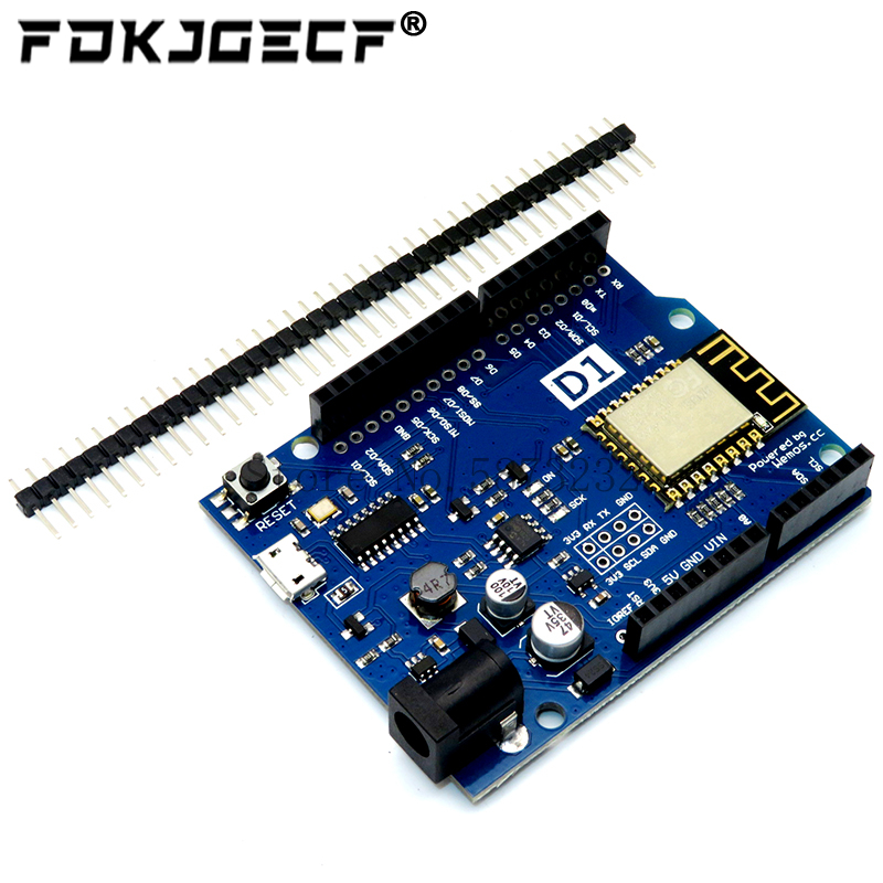 WeMos D1 R2 WiFi uno based ESP - đánh giá và giá Esp8266 Nodemcu Board