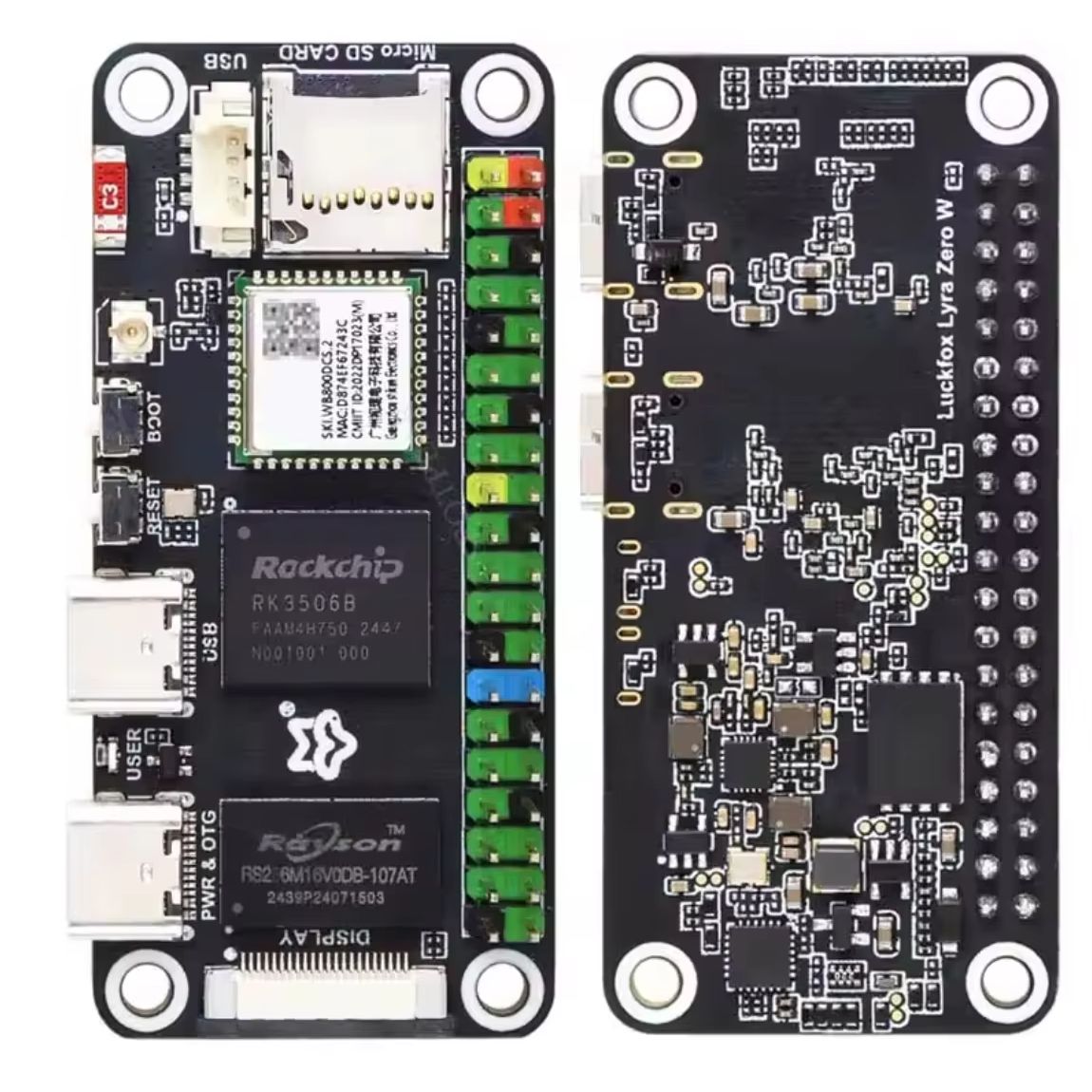 Luckfox Lyra Zero W RK3506B Ro - đánh giá và giá Pi Zero W Board
