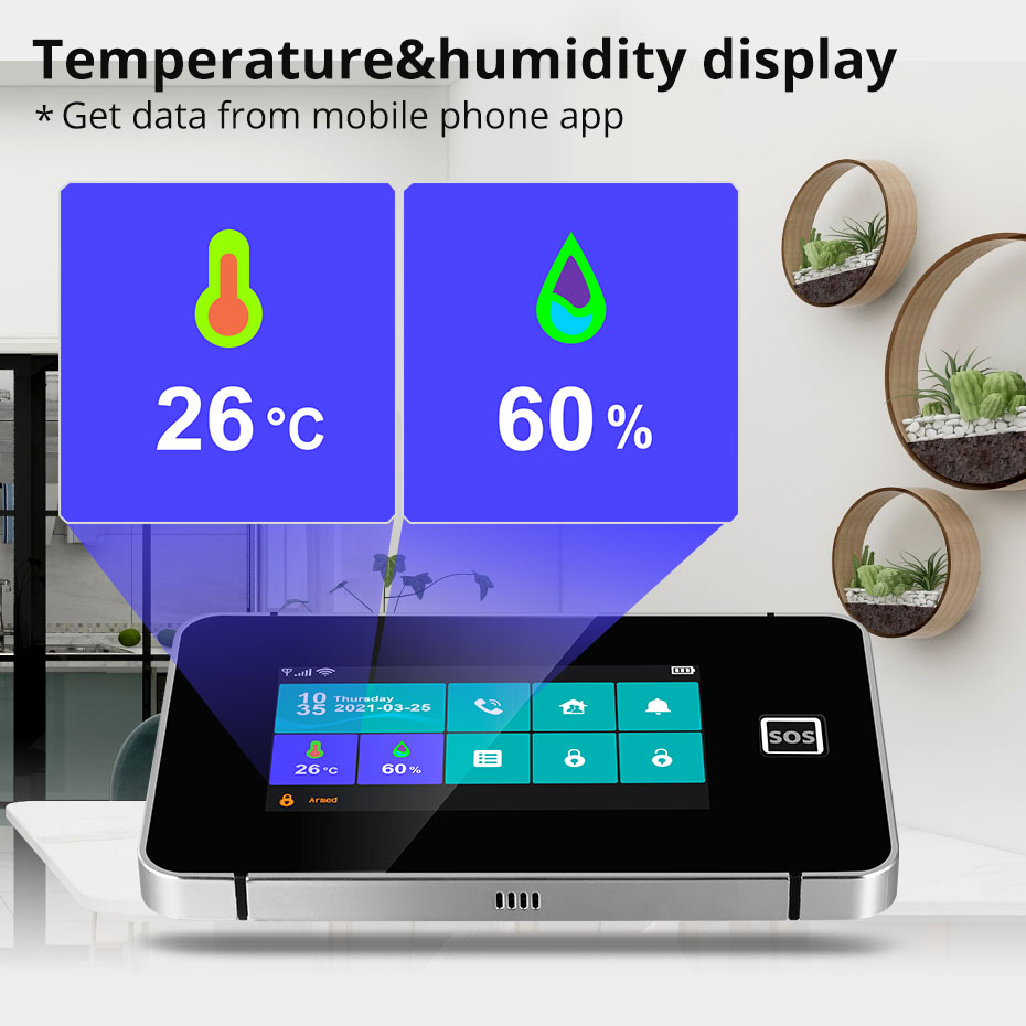 KERUI Tuya Alarm Panel DIY You - đánh giá và giá Home Automation Diy Kit