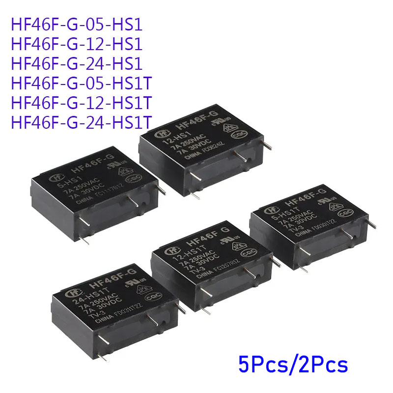 5Pcs/1pc HF46F Relay HF46F-G 0 - đánh giá và giá Shelly Relay Module