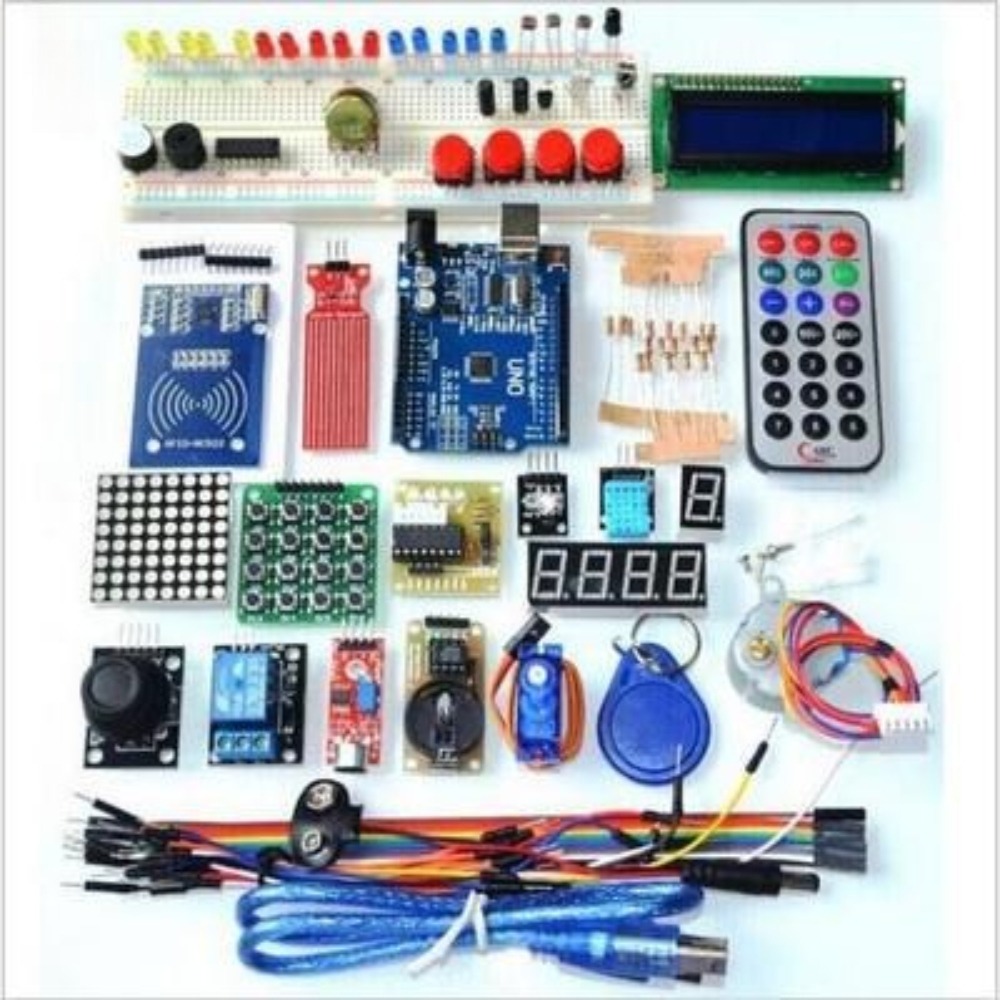 Arduino Starter Kit UNO R3 wit - đánh giá và giá Home Automation Diy Kit