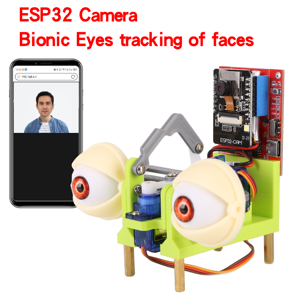WatchEye ESP32 Camera Bionic E - đánh giá và giá Diy Automation