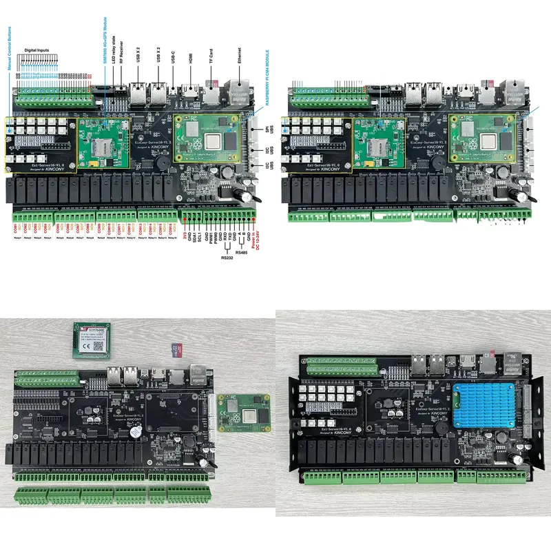 Kincony Server16 Raspberry Pi  - đánh giá và giá Home Automation Raspberry Pi