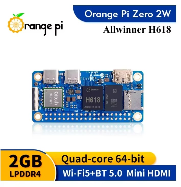 VoFSOrange Pi Zero 2 W 1/2/ 4G - đánh giá và giá Pi Zero W Board